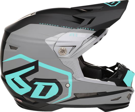 6D ATR-2 Helmet - Delta - Teal - Small 12-3405