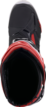 Botas ALPINESTARS Tech 10 - Negro/Rojo - US 12 2010020-31-12 