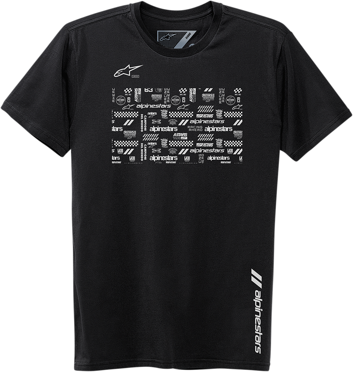 ALPINESTARS Chaotic T-Shirt - Black - 2XL 123072109102X