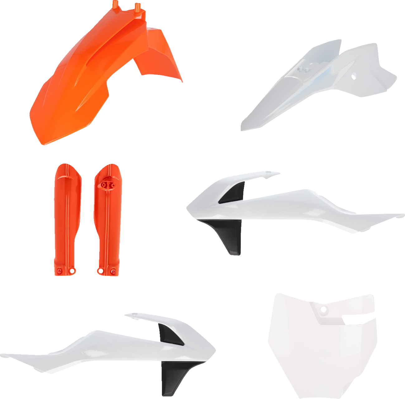 Kit de carrocería de repuesto completo ACERBIS - OEM '17 Naranja/Blanco/Negro 2980585569