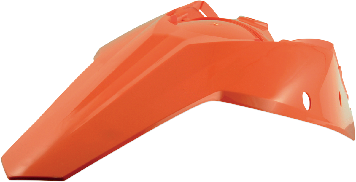 ACERBIS Rear Fender - Orange NO TAILLIGHT TABS 2082000237