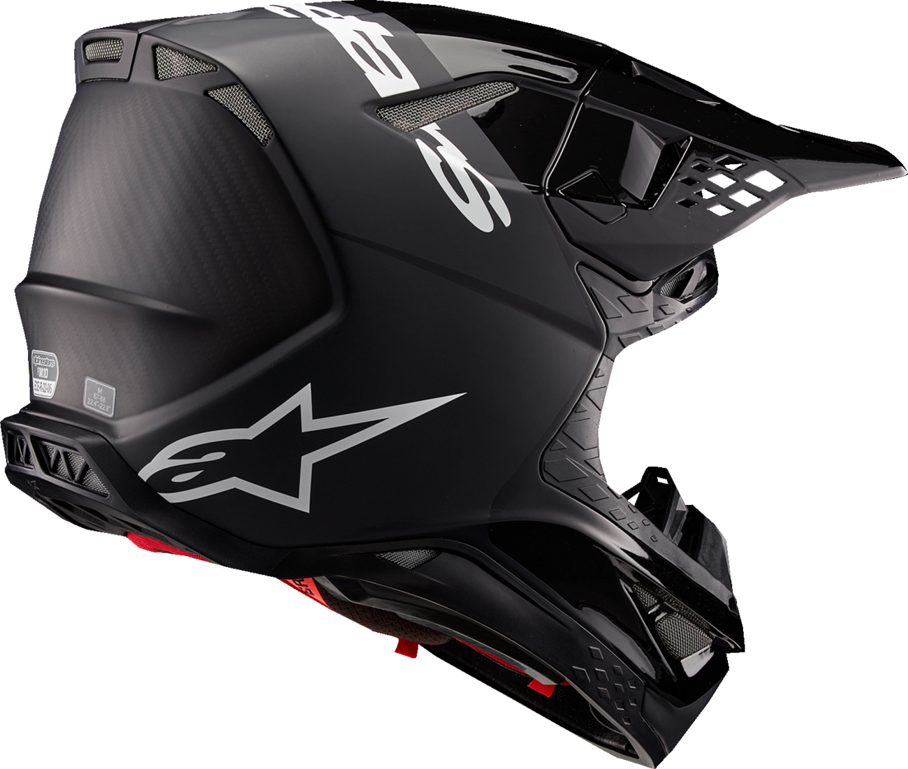 ALPINESTARS Supertech M10 Helmet - Flood - MIPS® - Black/Dark Gray - XL 8301023-1310-XL