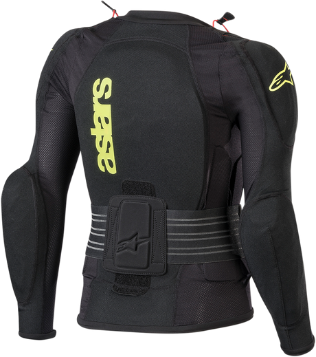 Chaqueta de protección ALPINESTARS Youth Bionic Plus - Negro/Amarillo fluo - Pequeña/Mediana 6545620-155-S/M 
