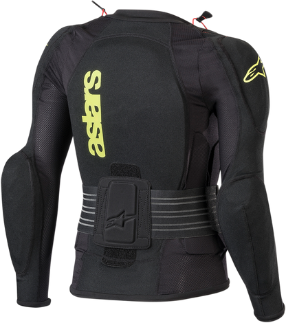 ALPINESTARS Youth Bionic Plus Protection Jacket - Black/Fluo Yellow - Large/XL 6545620-155-LXL