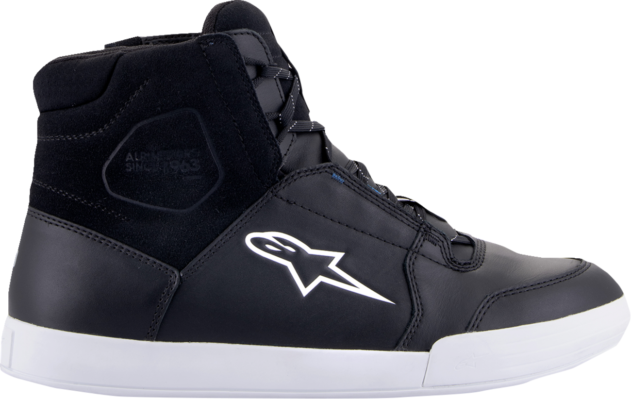 ALPINESTARS Chrome Shoes - Waterproof - Black/White - US 7 2543123-157-7