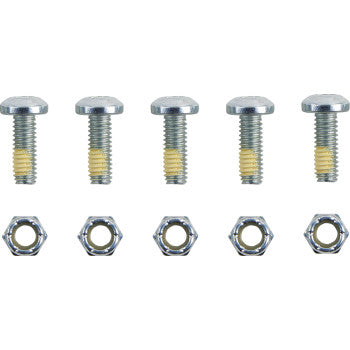DRAG SPECIALTIES Hardware Kit - Brake Rotor - Torx - with Nut - 5/16"-18 2401-1583