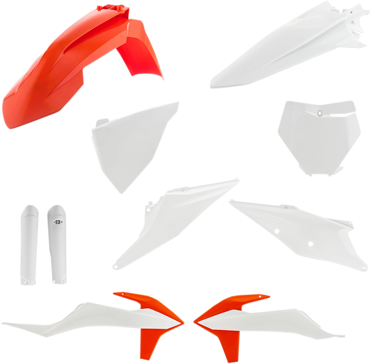 ACERBIS Full Replacement Body Kit - OEM Orange/White 2726496812