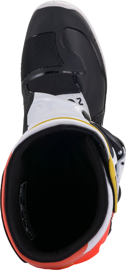 ALPINESTARS Tech 3 Boots - Black/White/Orange - US 8 2013018-1238-8