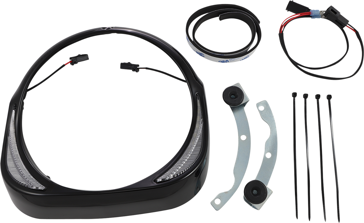 Bisel de faro CIRO - Negro 45211 