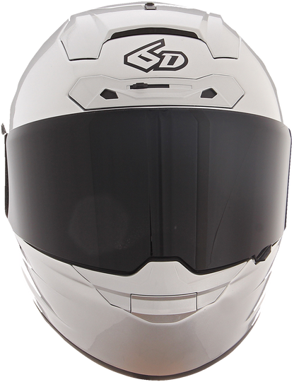 6D ATS-1R Helmet - Gloss Silver - 2XL 30-0999