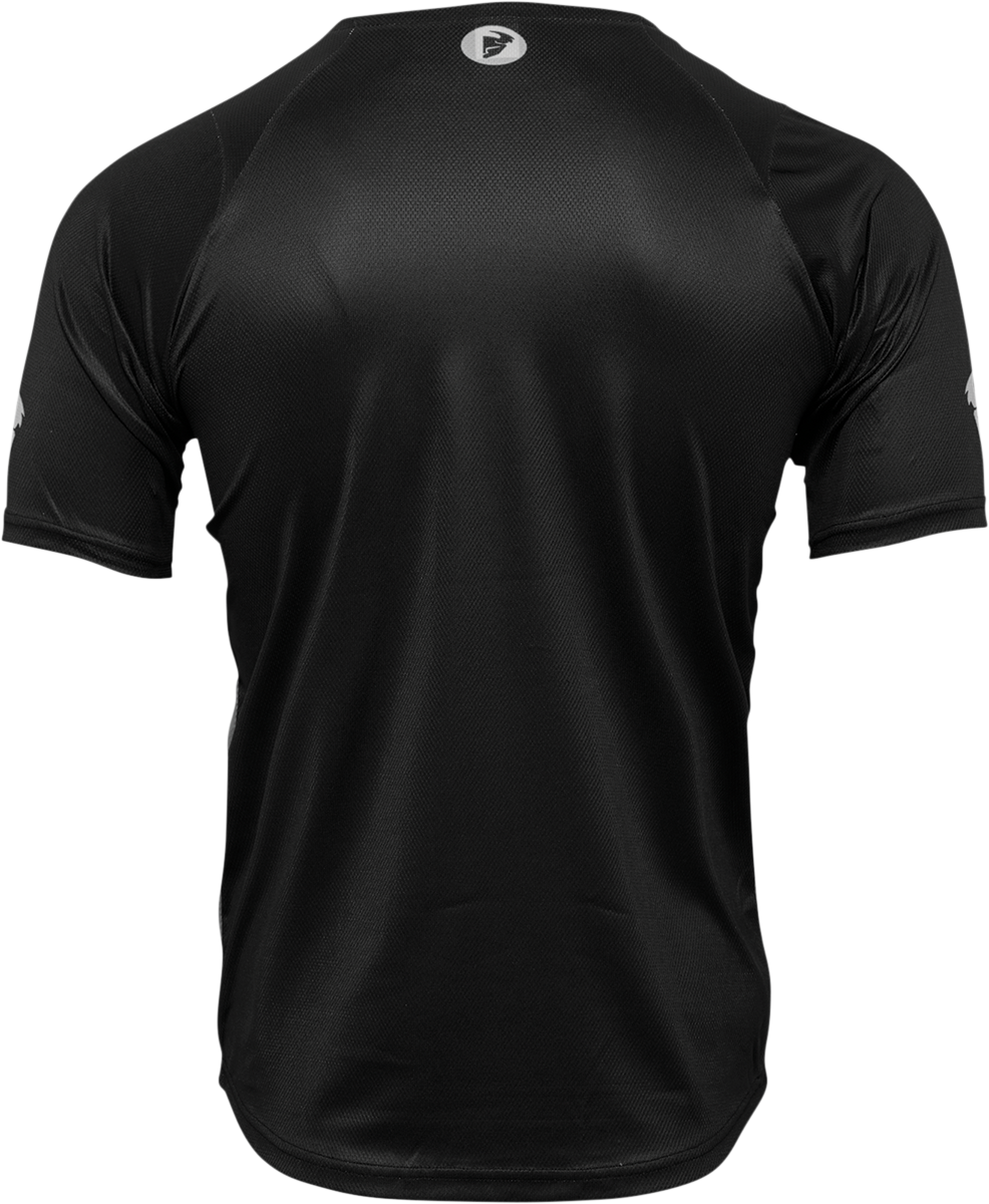 THOR Assist Shiver Jersey - Black/Gray - Large 5120-0171