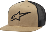 Gorra Trucker ALPINESTARS Corp - Arena/Negro - Talla única 1025810032310OS 