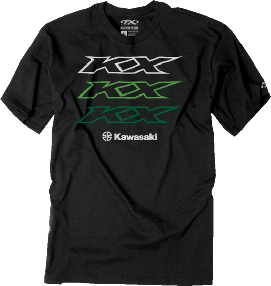 FACTORY EFFEX Kawasaki Repeater T-Shirt - Heather Charcoal - 2XL 26-87108
