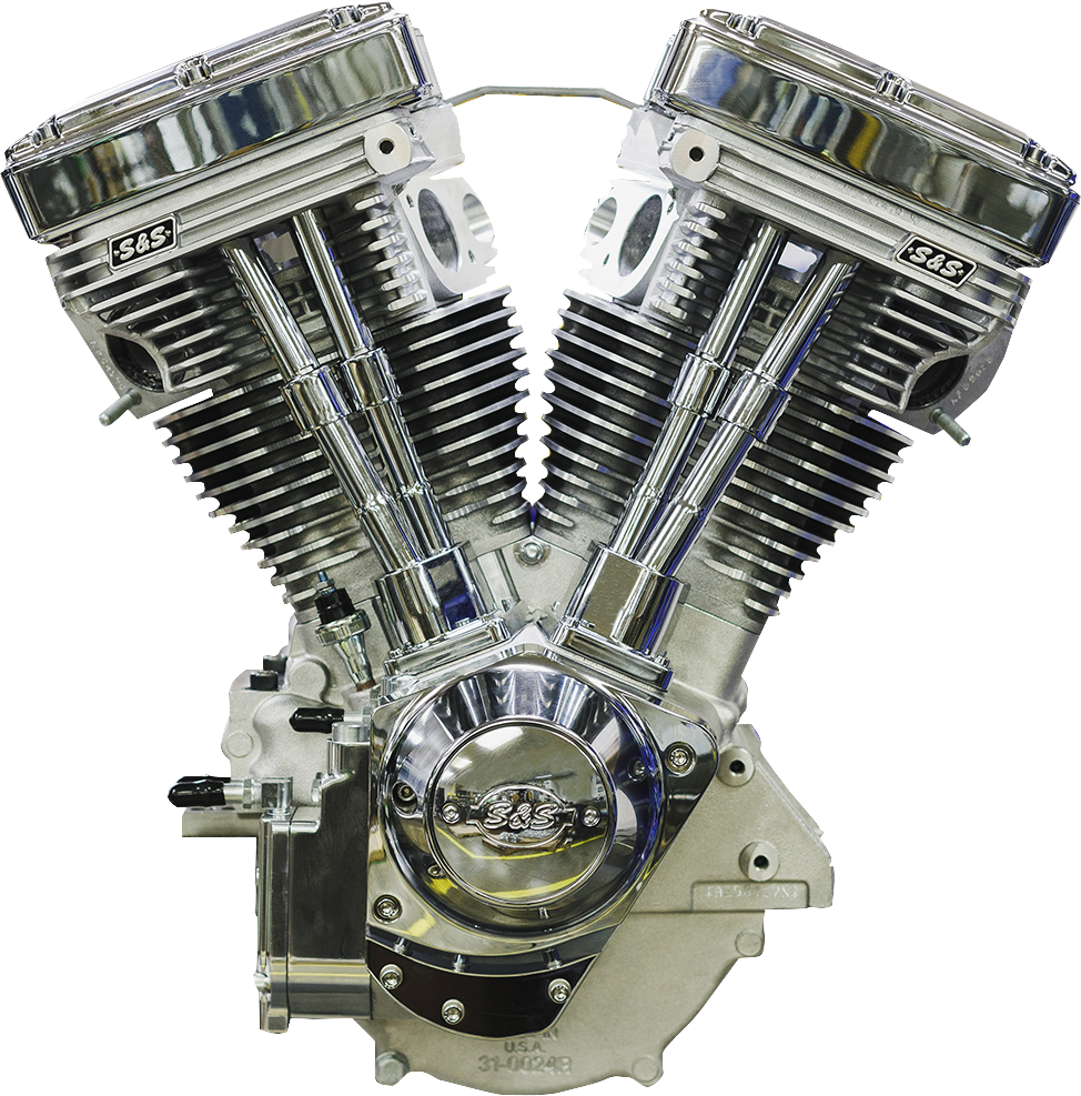 Motor S&amp;S CYCLE V111 de bloque largo sin inducción/encendido 310-1157