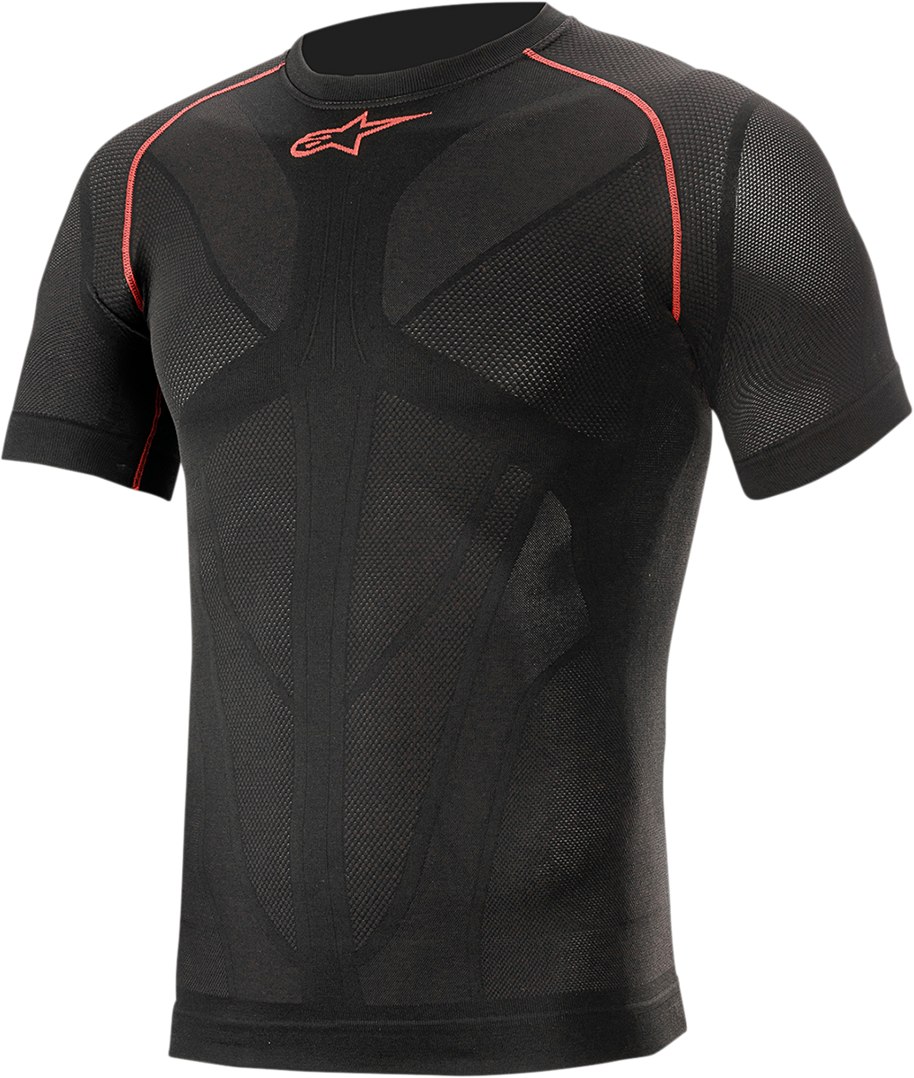 ALPINESTARS Ride Tech v2 Summer Short Sleeve Underwear Top - Black - M/L 4752721-13-MLS