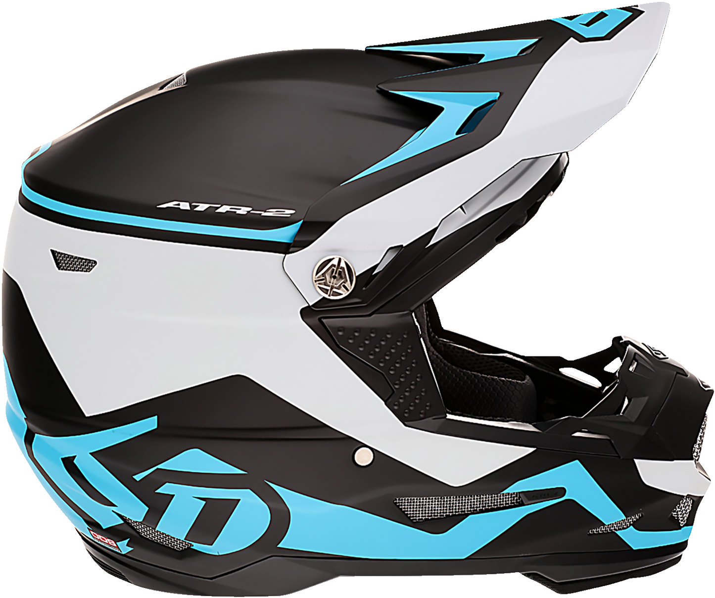 6D ATR-2 Helmet - Drive - Cyan - Large 12-2727