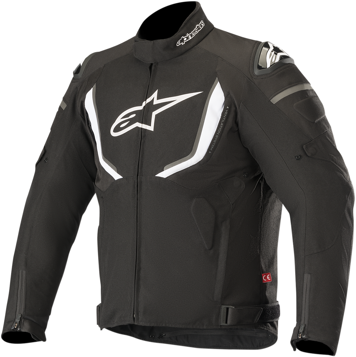 Chaqueta ALPINESTARS T-GP R v2 - Negro/Blanco - Grande 3205619-12-L