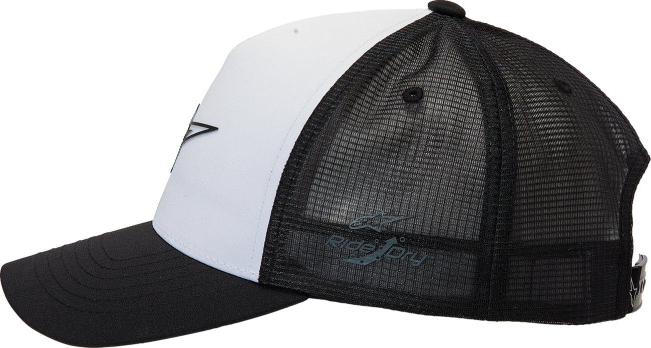 Gorra Trucker ALPINESTARS Advantage Tech - Blanco/Negro - Talla única 1212811602010OS 