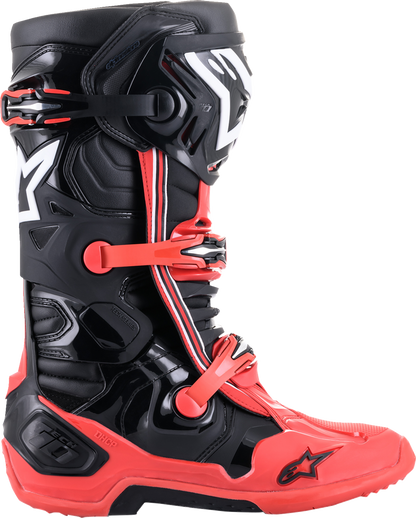 ALPINESTARS Tech 10 Acumen Boots - Black/Red - US 11 2010020-312-11