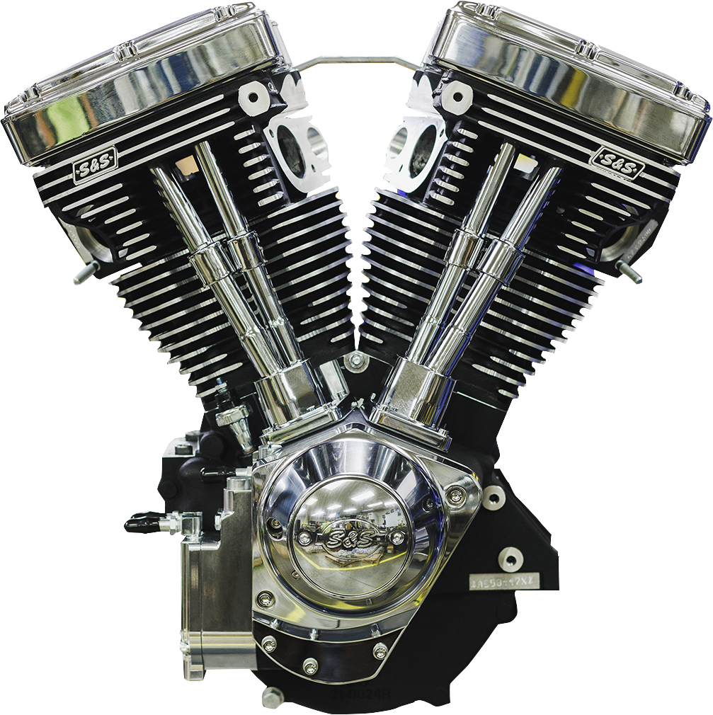 Motor de bloque largo S&amp;S CYCLE Serie V124 sin inducción/encendido 310-1159