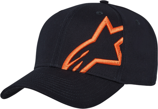 ALPINESTARS Corp Snap 2 Hat - Navy/Orange - One Size 1211810097032OS