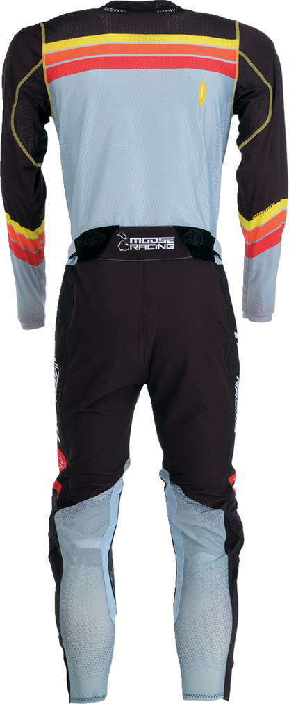 MOOSE RACING Agroid Jersey - Gray/Yellow - Large 2910-7514