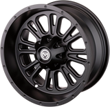 MOOSE UTILITY Wheel - 399X - Rear - Black - 14x8 - 4/136 - 4+4 399MO148136MB4