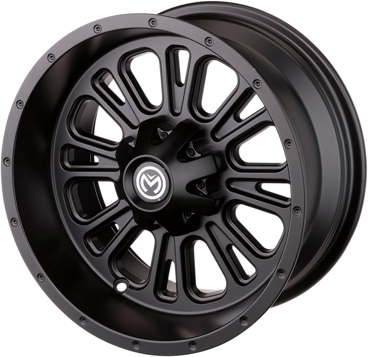 MOOSE UTILITY Wheel - 399X - Front - Black - 14x7 - 4/110 - 4+3 399MO147110MB4