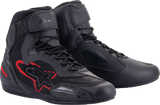 ALPINESTARS Faster-3 Rideknit Riding Shoes - Black/Gray/Red - US 7 2510319-1993-7