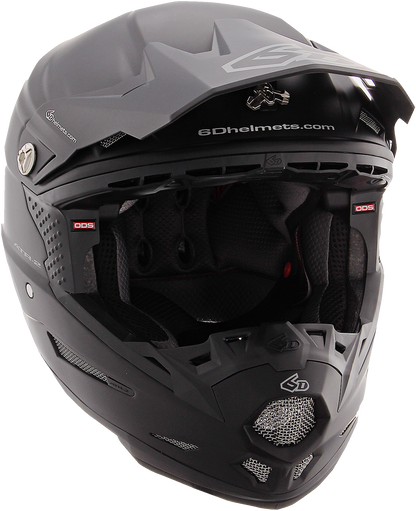 6D ATR-2 Helmet - Matte Black - XS 12-0504