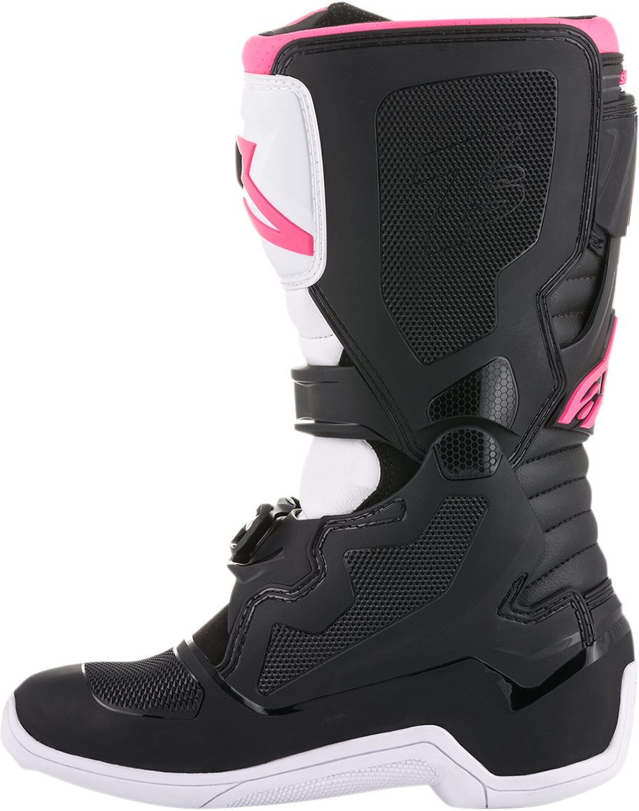 Botas ALPINESTARS Stella Tech 3 - Negro/Blanco/Rosa - US 7 2013218-130-7 