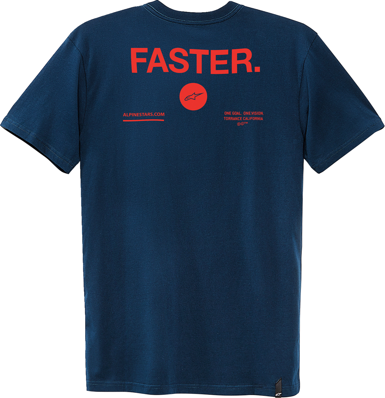 ALPINESTARS Faster T-Shirt - Navy - Medium 1232-72208-70-M