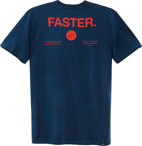 ALPINESTARS Faster T-Shirt - Navy - Medium 1232-72208-70-M