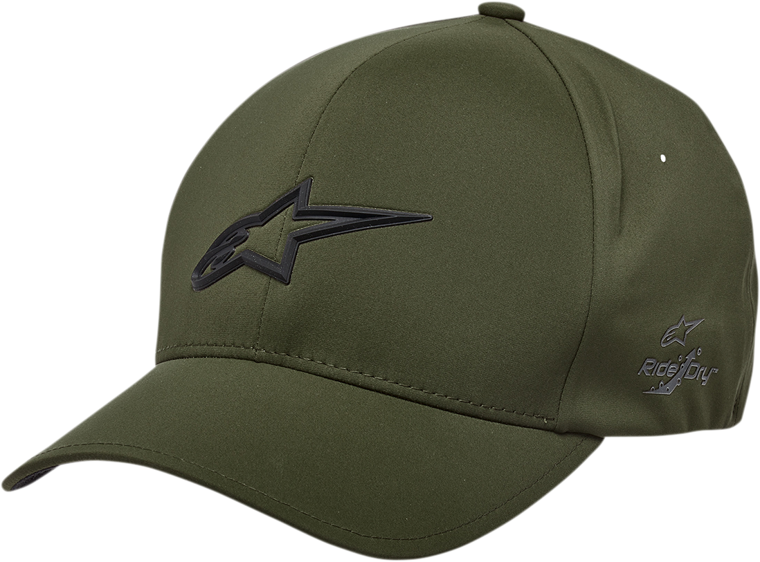 Gorro ALPINESTARS Ageless Delta - Verde militar - Pequeño/Mediano 101981100690SM 