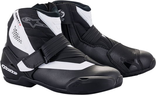 ALPINESTARS SMX-1 R v2 Boots - Black/White - US 14 / EU 50 2224521-12-50