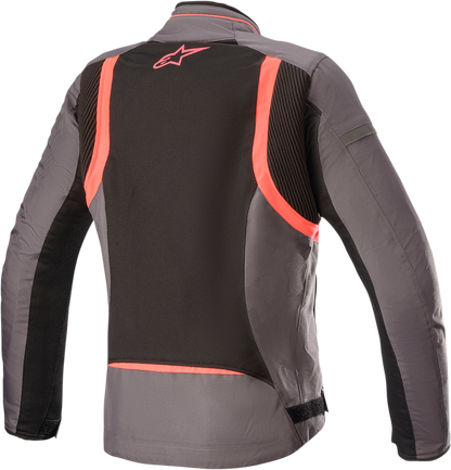 ALPINESTARS Stella T-Kira v2 Air Jacket - Gray/Black/Pink - Large 3312021-9138-L