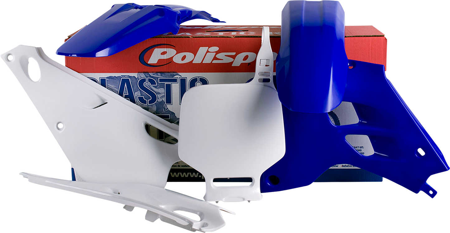Kit de carrocería completo POLISPORT - OEM azul/blanco - YZ 80 90104