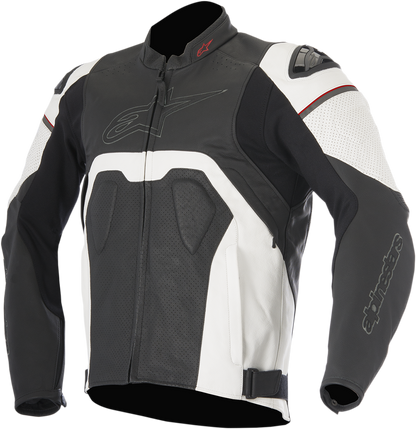 ALPINESTARS Core Airflow Leather Jacket - Black/White - US 46 / EU 58 3101416-12-58