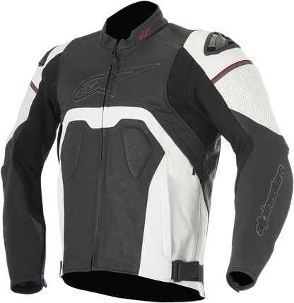 ALPINESTARS Core Airflow Leather Jacket - Black/White - US 40 / EU 50 3101416-12-50