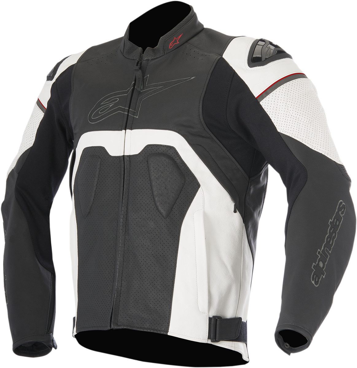 ALPINESTARS Core Airflow Leather Jacket - Black/White - US 42 / EU 52 3101416-12-52