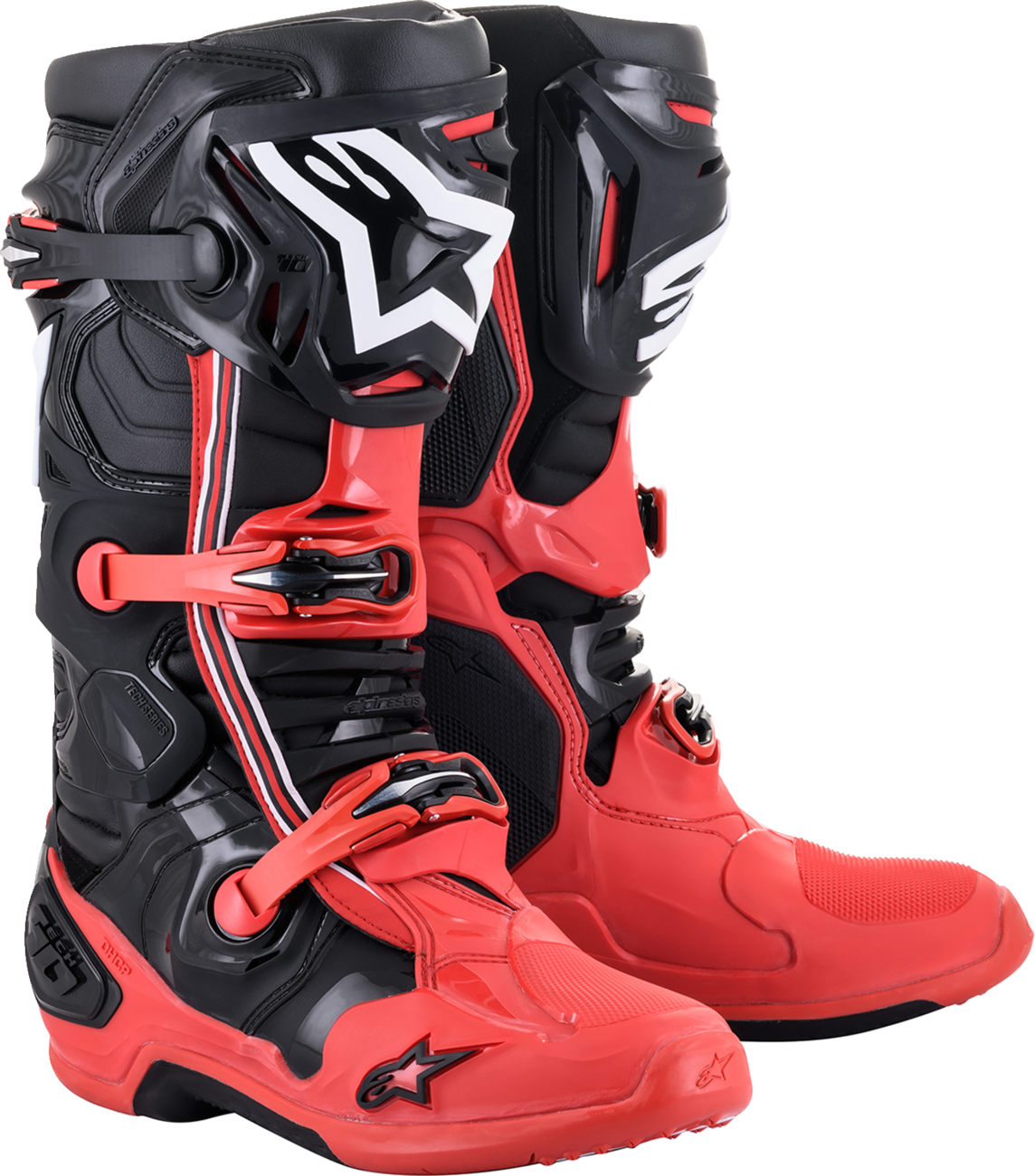 Botas ALPINESTARS Tech 10 Acumen - Negro/Rojo - US 8 2010020-312-8 