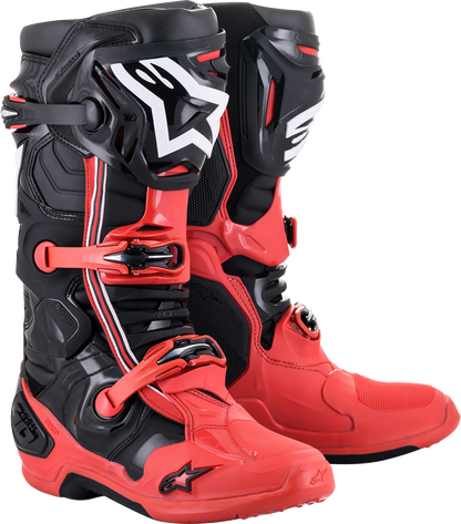 ALPINESTARS Tech 10 Acumen Boots - Black/Red - US 12 2010020-312-12