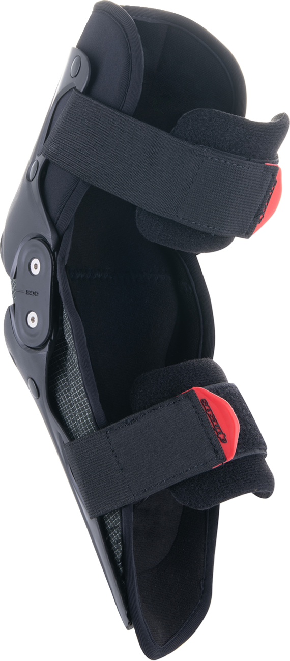 ALPINESTARS Youth SX-1 Knee Protectors - Black/Red - Small/Medium 6546319-13-SM