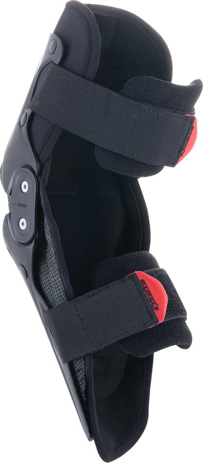 ALPINESTARS Youth SX-1 Knee Protectors - Black/Red - Small/Medium 6546319-13-SM