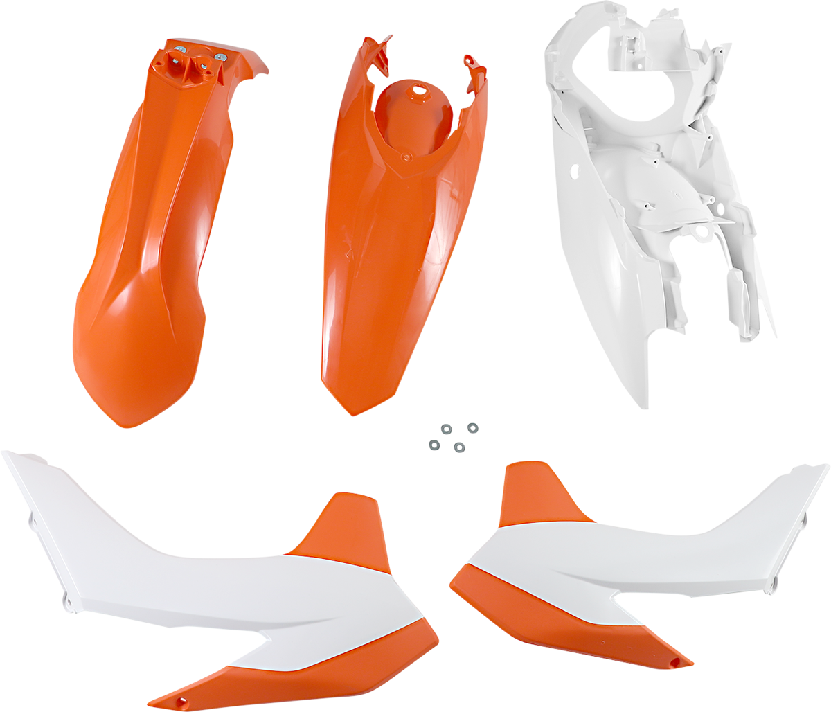 ACERBIS Standard Replacement Body Kit - OEM '16 Orange 2374135226