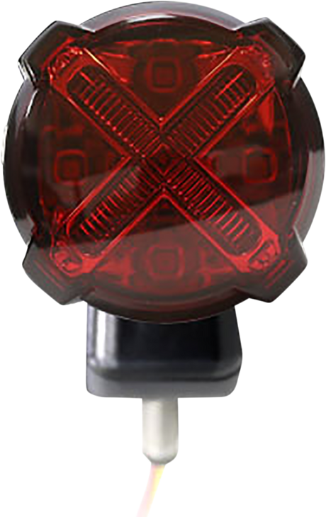 KOSO NORTH AMERICA Taillight - Universal - Red Lens HB036000