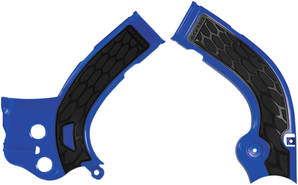 Protectores de bastidor ACERBIS X-Grip - Azul/Negro - YZ 250F/450F 2374261034