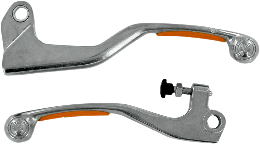 MOOSE RACING Lever Set - Competition - Orange 1SGKJ78