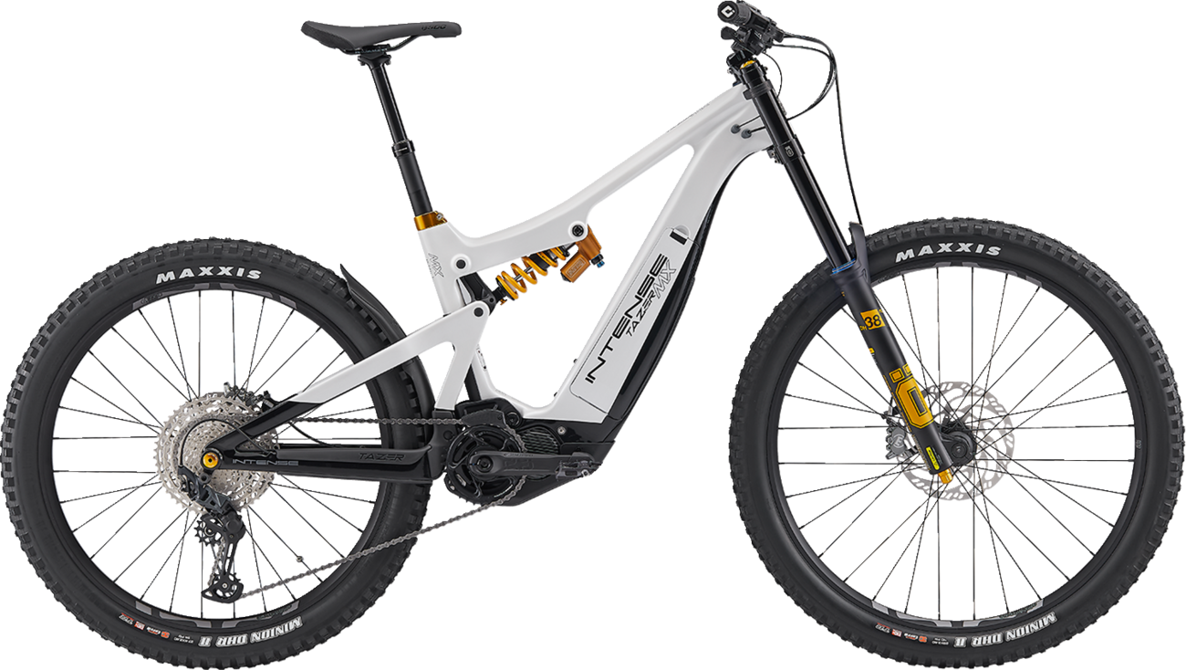 INTENSE Tazer MX Carbon Ebike - Pro Build - White - S/M 23ZCE7MXPMWHTFJ