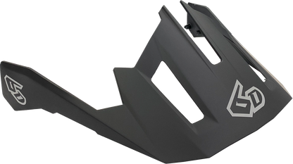 6D ATB-2T Visor - Ascent - Black - M/2XL 77-0121